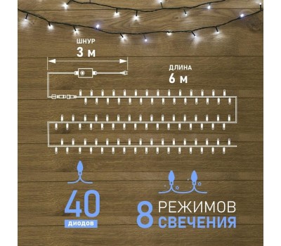 Электрогирлянды NEON-NIGHT (303-025) ГИРЛЯНДА 