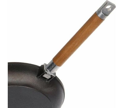 Сковорода чугун ГАРДАРИКА 0124 чугун 24см съем/руч 550002114