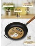 Сковорода чугун ГАРДАРИКА 0124 чугун 24см съем/руч 550002114