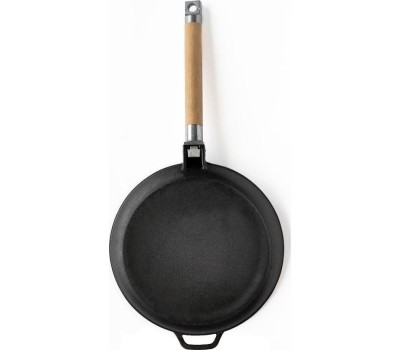 Сковорода чугун ГАРДАРИКА 0124 чугун 24см съем/руч 550002114