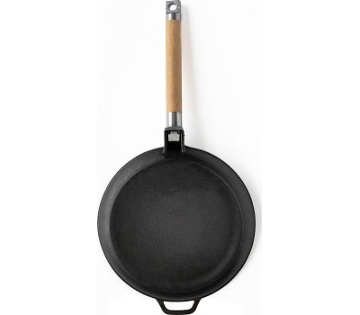 Сковорода чугун ГАРДАРИКА 0124 чугун 24см съем/руч 550002114