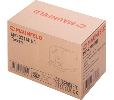 Тостер MAUNFELD MF-821MINT