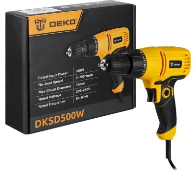 Дрель DEKO DKSD500W 063-4053