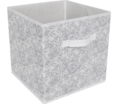Короб для хранения ЕГ (19349) Grey Flower Короб для хранения