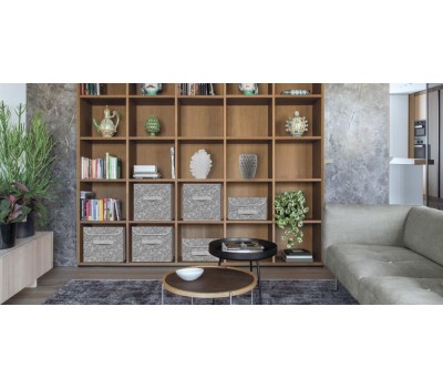 Короб для хранения ЕГ (19349) Grey Flower Короб для хранения