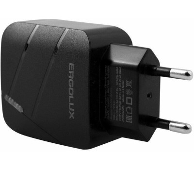 СЗУ ERGOLUX (15108) ELX-РA01QC-C02 18Вт черный