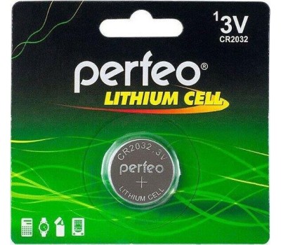 Батарейки PERFEO (PF_3998) CR2032/1BL LITHIUM CELL