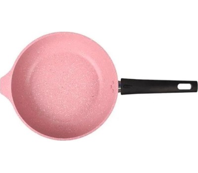 Сковорода KUKMARA 241tsr а/пр литая 24см съемн/руч Trendy style rose