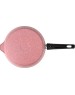 Сковорода KUKMARA 241tsr а/пр литая 24см съемн/руч Trendy style rose
