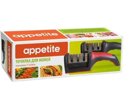 Ножеточка APPETITE RS02 пласт д/ножей крас