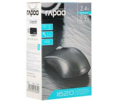 Мышь беспроводная RAPOO 1620 Black