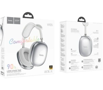 Наушники HOCO (6942007632676) W55 Silver