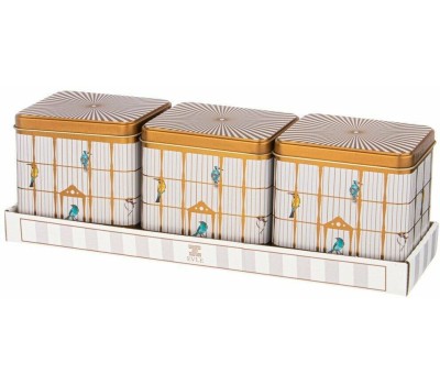 Набор емкостей AGNESS 949-045 PARADISE BIRD 1л (3 предмета)