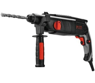 Перфоратор электрический P.I.T. Перфоратор SDS-Plus электрич. PBH24-C PROMO (горизонт, 850Вт, 2,8Дж, 3реж, Ø24мм, 0-1100)