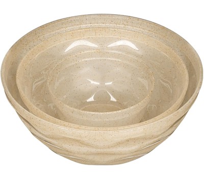 Салатник HOMVER Палермо 2,5л (бесцветный флэк) 221116701/02