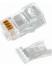 REXANT Разъем RJ-45(8P8C) под витую пару, UTP, CAT 6, с вставкой