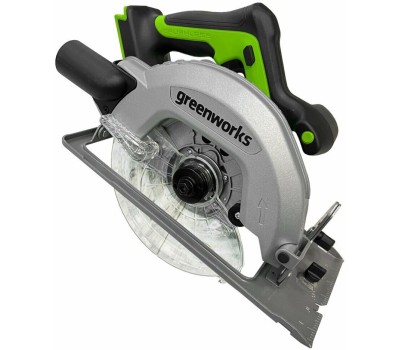 Циркулярная пила Greenworks GD24CS 24В Дисковая пила акк. (без аккум.бат и зарядн.уст-ва) [1500907]