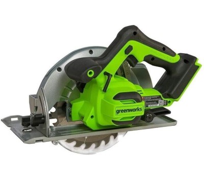 Циркулярная пила Greenworks GD24CS 24В Дисковая пила акк. (без аккум.бат и зарядн.уст-ва) [1500907]
