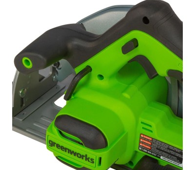 Циркулярная пила Greenworks GD24CS 24В Дисковая пила акк. (без аккум.бат и зарядн.уст-ва) [1500907]