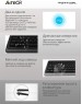 Клавиатура A4TECH Клавиатура Fstyler FBK11, беспроводная, USB, Bluetooth/Радиоканал, мембранная, черный/серый [fbk11 grey]