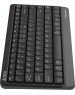 Клавиатура A4TECH Клавиатура Fstyler FBK11, беспроводная, USB, Bluetooth/Радиоканал, мембранная, черный/серый [fbk11 grey]