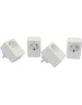 TP-LINK Умная розетка TAPO P100(4-PACK), EU VDE, Wi-Fi, белый