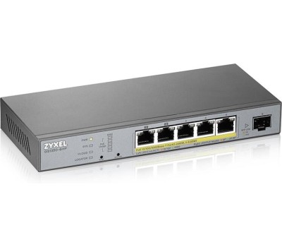 ZYXEL Коммутатор GS1350-6HP-EU0101F, управляемый