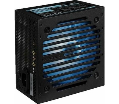 Блок питания AEROCOOL Блок питания 700W VX PLUS 700 черный RGB (ATX, APFC, 20+4 pin, 2xPCIe 6+2P, 3хMolex, 6xSATA, 120mm fan) (VX PLUS 700 RGB)