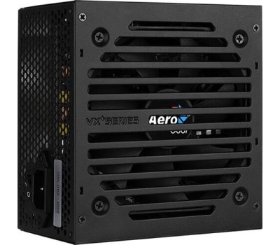 Блок питания AEROCOOL Блок питания 700W VX PLUS 700 черный RGB (ATX, APFC, 20+4 pin, 2xPCIe 6+2P, 3хMolex, 6xSATA, 120mm fan) (VX PLUS 700 RGB)
