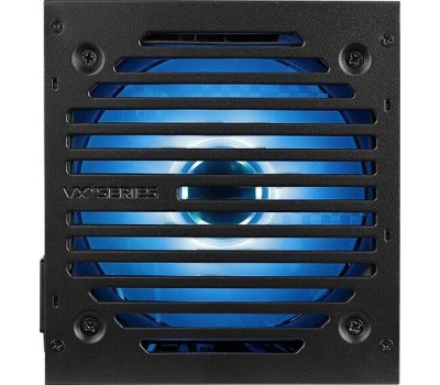 Блок питания AEROCOOL Блок питания 700W VX PLUS 700 черный RGB (ATX, APFC, 20+4 pin, 2xPCIe 6+2P, 3хMolex, 6xSATA, 120mm fan) (VX PLUS 700 RGB)