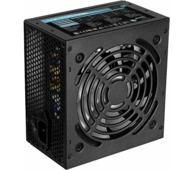 Блок питания AEROCOOL Блок питания 700W VX PLUS 700 черный RGB (ATX, APFC, 20+4 pin, 2xPCIe 6+2P, 3хMolex, 6xSATA, 120mm fan) (VX PLUS 700 RGB)