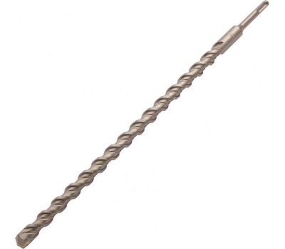 Бур DENZEL Бур по бетону, двойная спираль, три пылеотводящие кромки, 20 x 460 мм 705049