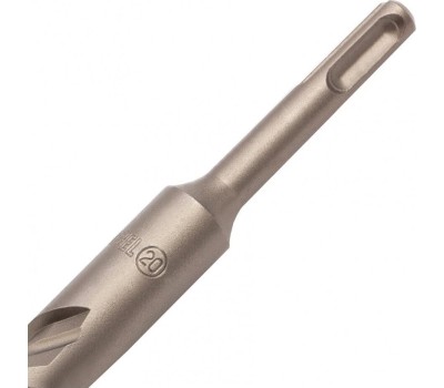 Бур DENZEL Бур по бетону, двойная спираль, три пылеотводящие кромки, 20 x 460 мм 705049