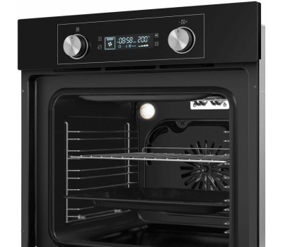 Духовой шкаф электрический MAUNFELD Духовой шкаф электрический AEOH6062B, 60л, дверца с 3 стеклами, черный