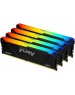 KINGSTON Оперативная память Fury Beast KF436C17BB2AK4/32 DDR4 - 4x 8ГБ 3600МГц, DIMM, Ret