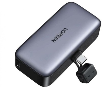 UGREEN Внешний аккумулятор PB503 (35338) 5000mAh Mini USB-C Power Bank PD 20W. Цвет: серый