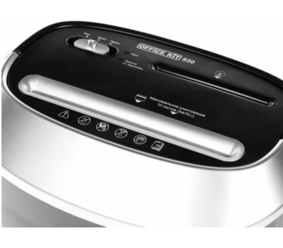 шредеры OFFICE KIT Уничтожитель бумаг S50 4x35, P-4, 4х35 мм, 10 лист. одновременно, 21л [ok0435s050]