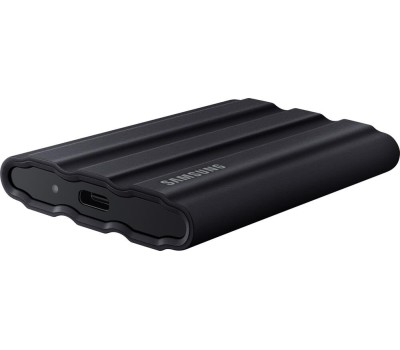 Внешний диск SAMSUNG 4ТБ Внешний диск SSD T7 Shield, USB-C, запись - 1000МБ/с, чтение - 1050МБ/с, черный [mu-pe4t0s/ww]
