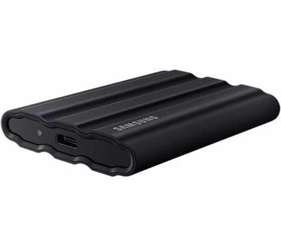 Внешний диск SAMSUNG 4ТБ Внешний диск SSD T7 Shield, USB-C, запись - 1000МБ/с, чтение - 1050МБ/с, черный [mu-pe4t0s/ww]