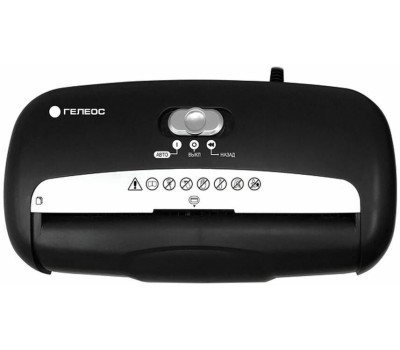 шредеры HELEOS Уничтожитель бумаг УД10-2, P-2, 5.8мм, 8 лист. одновременно, 10л