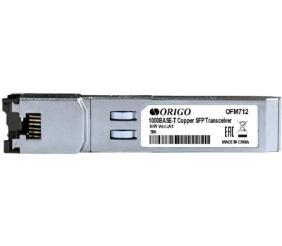 ORIGO Трансивер OFM712 SFP 1Гбит/с до 0.1км (OFM712/A1A)