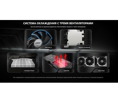Видеокарта MSI Видеокарта NVIDIA GeForce RTX 5080 RTX 5080 16G VENTUS 3X PLUS 16ГБ Ventus 3X, GDDR7, Ret