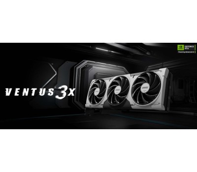 Видеокарта MSI Видеокарта NVIDIA GeForce RTX 5080 RTX 5080 16G VENTUS 3X PLUS 16ГБ Ventus 3X, GDDR7, Ret
