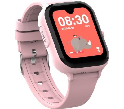 AIMOTO Детские Умные часы Aimoto Infinity 4G с AMOLED-экраном. Цвет: розовый