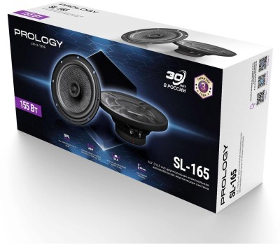 Автоакустика PROLOGY SL-165 Акустика коаксиальная
