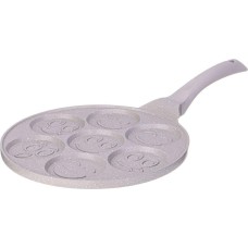 Сковорода AGNESS 932-029 СМАЙЛ для оладий с а/приг.покрытием 26,5см