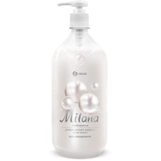 Жидкое мыло GRASS 126201 Milana жемчужное с дозатором (флакон 1000мл)
