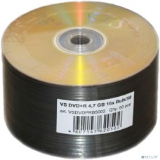 VS Диски DVD+R 4,7 GB 16x Bulk/50 (620502)