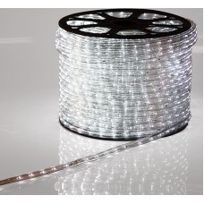 Лента светодиодная NEON-NIGHT Дюралайт LED двухжильный 230В 13мм 24 LED/м БЕЛЫЙ постоянное свечение модуль 1м бухта 100м