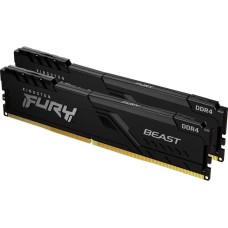 KINGSTON Память DDR4 2x16GB 3200MHz KF432C16BB1K2/32 Fury Beast RTL Gaming PC4-25600 CL16 DIMM 288-pin 1.35В dual rank с радиатором Ret